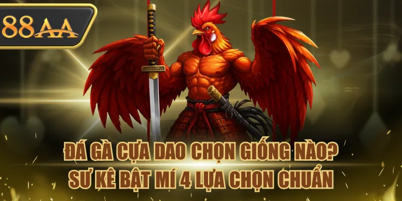 đá gà cựa dao